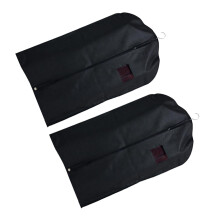 2Stk Kleiderschutzhüllen Schwarz Aus Langlebigem Material Für Zuhause