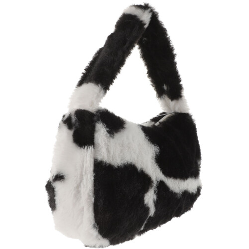 All Match Schultertasche Miss Plüschoptik