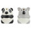 2St Zahnstocherhalter Panda Design 1