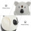 2St Zahnstocherhalter Panda Design 10