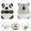 2St Zahnstocherhalter Panda Design 3
