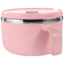 Große Ramen Schüssel Für Instant Nudeln Pink 1 Set