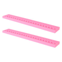 2Stk Bag Chain Form Silikon Gel