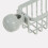 Küchen Spülschwamm Halter Organizer Grau 2 Stk 11