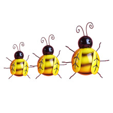 3Stk Eisen Bienen Deko 3D Zum Hängend