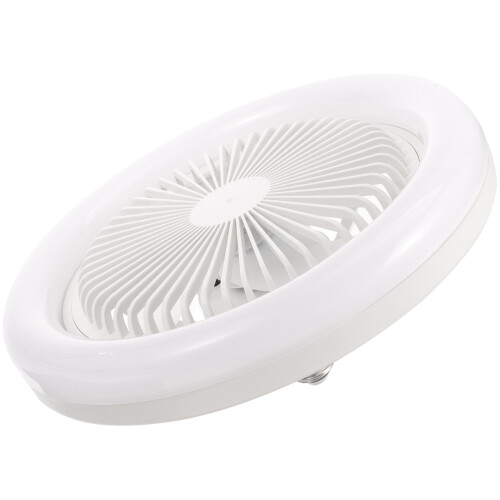 Blattloser Deckenventilator Mit Led Lampe Kunststoff