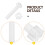 30 Teile Acryl Set Durchsichtige Mutter 7