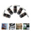 10 Clips Displayständer Gestell Regal Ablage Schwarz 4