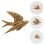Wall Art Crafts Home Ornament Rustic Goldene 4