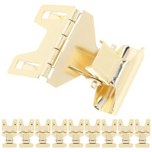10 Metall Schildhalter Aufhängen Für Regalschilder Gold
