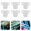 Cord Fixing Clips Kabelclip 50 Weiß 10