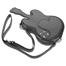 Guitarrenförmige Geldbörse Pu 1Stück Für Damen 12,8X6,3X2In