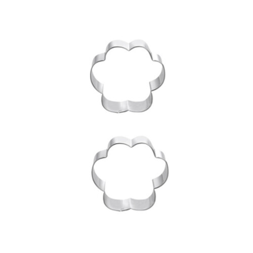 Tierförmige Backform Hundepfote Silber 4