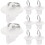 8 Pièces Kit Bungee Stores Pare-Soleil Cache-Lumière Rouleau Élastique 1