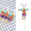 2 Pièces Épouvantail Piquet Halloween Extérieur 10