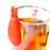 5 Pezzi Segnavetro In Silicone Per Vino Festa 5