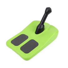 Kids Snowboard Sled With Handle For Kids And Adults, Snow Green Color, Cold-Resistant Handle