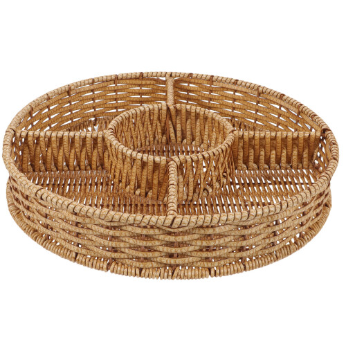 Flatware Storage Baskets Geteilter Tablett Besteck Geschirr