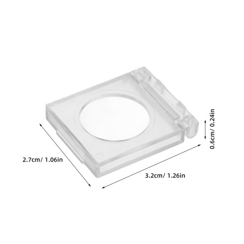 2 Baffle Knopfabdeckung Schutz Zubehör 2