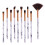 10Teile Make-up- -Set Marmoroptik Synthetische 8