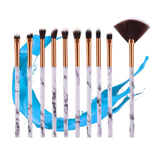 10Teile Make-up- -Set Marmoroptik Synthetische 1