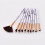 10Teile Make-up- -Set Marmoroptik Synthetische 4