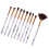 10Teile Make-up- -Set Marmoroptik Synthetische 10