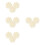 12Stk Unlackierte Sonnenblume Holzschnitte Dekoratives Schild 9