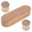 1Ensemble Clapper En Bois Beige Pour Pressage Travaux De Couture 1