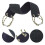 Serviette De Douche Noire Design Suspendu Pour 3
