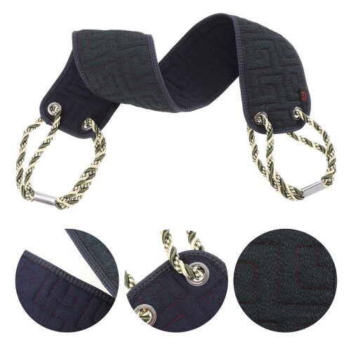Serviette De Douche Noire Design Suspendu Pour 2