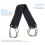 Serviette De Douche Noire Design Suspendu Pour 9