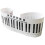 Simuliertes Klavier Keyboard Elektrisches Klavier 3D Desktop PVC 2