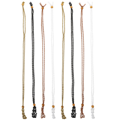 Crystal Ketting Wit 8 18,1x0,4x0,4 Inch