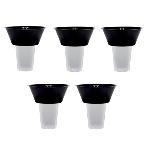 5 Sets Getränkebecher Lebensmittelschalen Snackzubehör