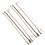 Crystal Ketting Wit 8 18,1x0,4x0,4 Inch 8
