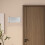 Wall Naamplaatje Zilverkleur Minimalistisch 1 4