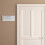 Wall Naamplaatje Zilverkleur Minimalistisch 1 5