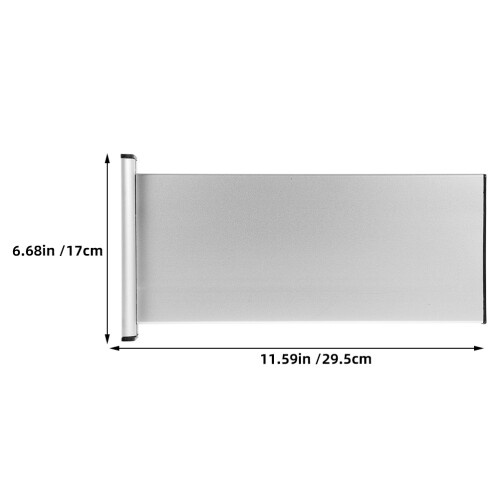 Wall Naamplaatje Zilverkleur Minimalistisch 1 1