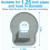 Swimming Pool Pipe Hose Holder 2-Pack Hose Support Sagging Prevention Upper Ground Bracket For Home 5