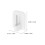 30Pcs White Plastic Shower Curtain Rings C Shape Holders for Home Use 2