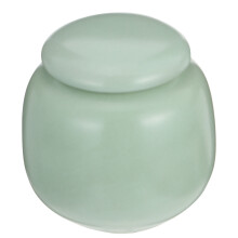 Ceramiczna Okrągła Mini Urna Na Popiół