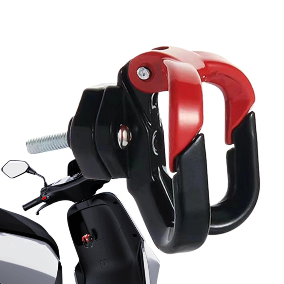 Scooter Bag Hook Heavy Duty Front Luggage Hanger For Electric Scooters Wheelchair Stroller Compatible Portable Red 9354506304133