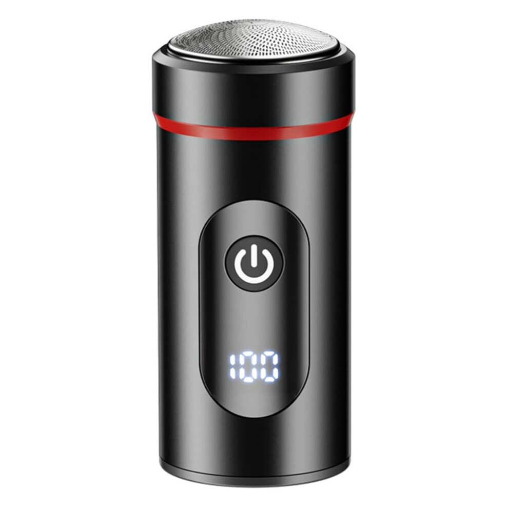 Shaver Type-C Fast-Charging Mini Portable Beard Shaver With Digital Display For Travel And Home Use