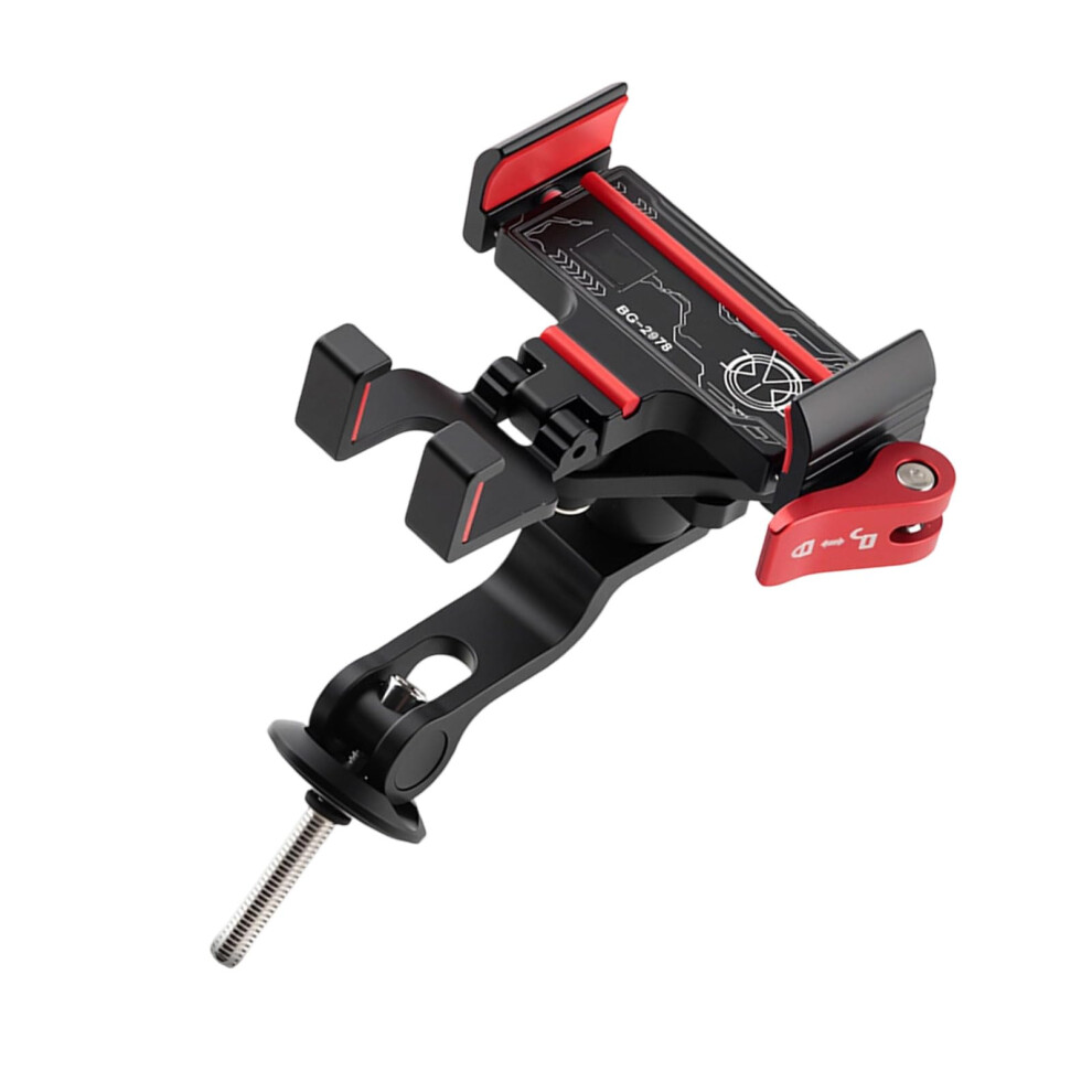 Phone Clip Quick Release Road Bicycle Handlebar Mount Aluminum Alloy Shockproof 9354506305567