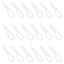 200 Hemdstecker Für Damen Weiß Schürzenhalter Haushalt