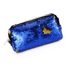 Mlins Abendtasche Dunkelblau Golden Clutch Herrliche Geldbörse