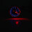 Tachometer Mit Blauer Hintergrundbeleuchtung Silber 7
