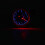Tachometer Mit Blauer Hintergrundbeleuchtung Silber 8