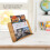 Desktop Dokumentenhalter Bücherregal Bambus 1Stück Schulstart 11